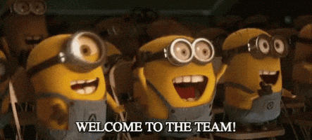 Welcome To The Team GIF by memecandy - Find & Share on GIPHY
