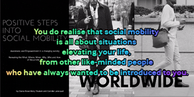 Positive Steps Into Social Mobility GIF