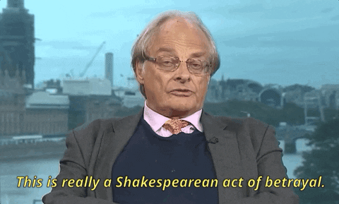This Is Really A Shakespearean Act Of Betrayal GIFs - Get the best GIF on  GIPHY