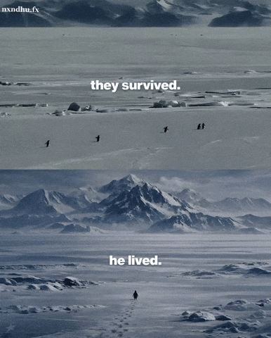 Penguin Mountain GIF