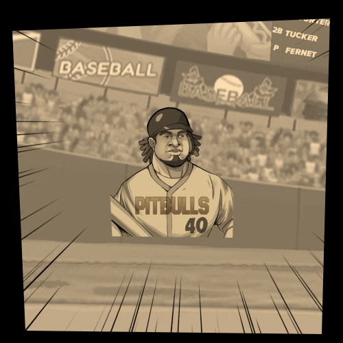 Game Cartoon GIF by World Baseball Stars