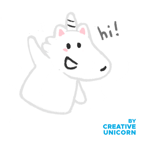 Cu Hello GIF by Creative Unicorn