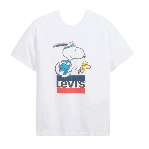 Levisxpeanuts Sticker by The ICON Agency