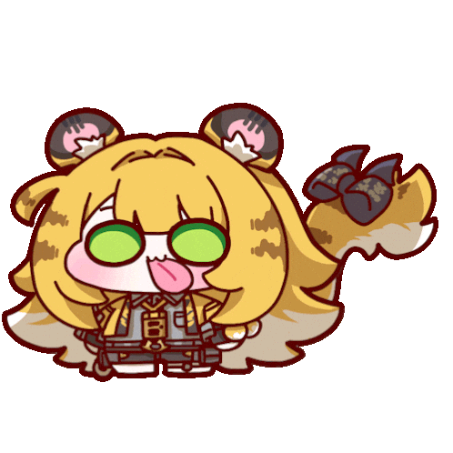 Zzz Licking Sticker
