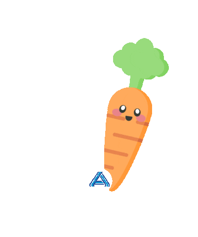 Easter Carrot Sticker by Snikpic