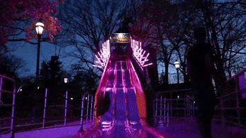 slide sliding into GIF by Lehigh University