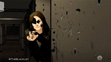Shooting Shots Fired GIF by The Blacklist