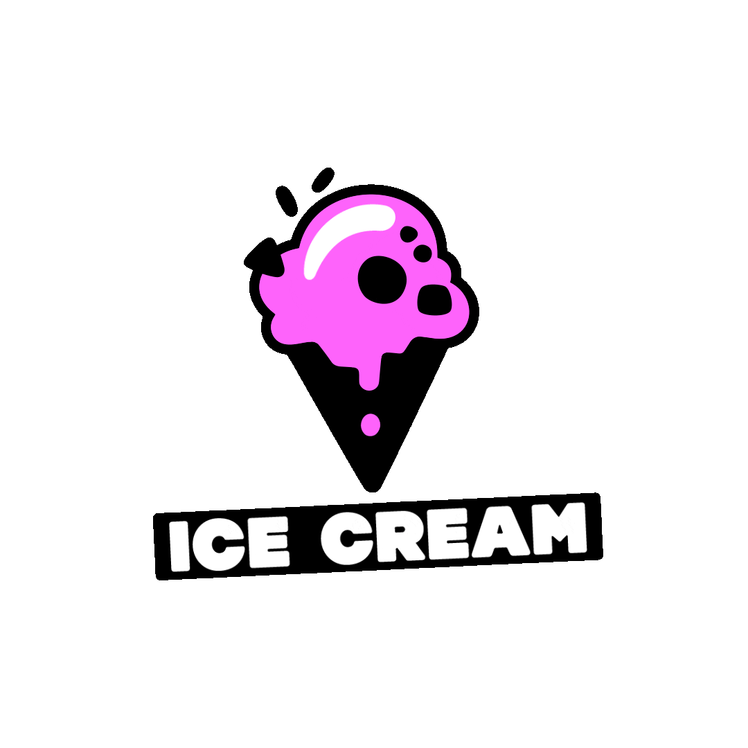 Trash Ice Cream Sticker