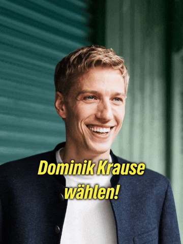 Dominik Krause GIF by Grüne München