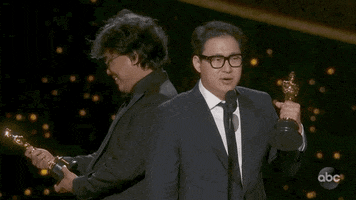 Happy Bong Joon Ho GIF by The Academy Awards