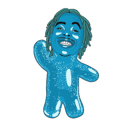 Rich The Kid Hello Sticker by Rappers As Food