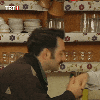 Hand Kiss GIF by TRT