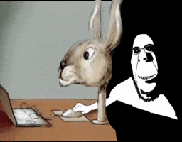 Pretending GIF
