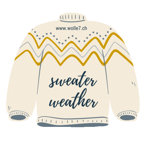 Sweater Weather Knitting Sticker by Wolle 7