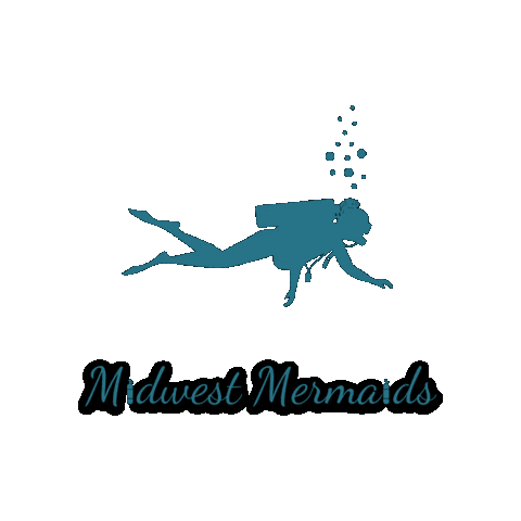 Midwest Mermaids Scuba Sticker