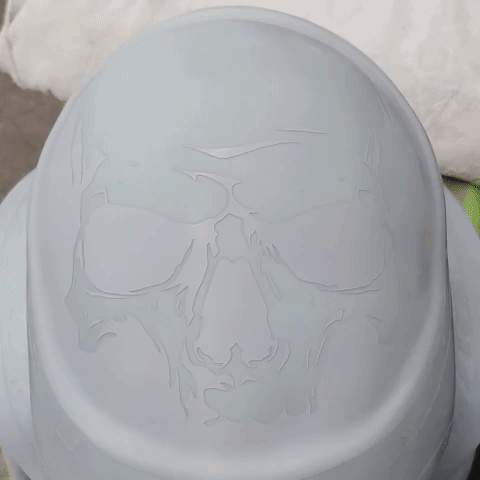 lumilor lit helmet skull top GIF by LumiLor
