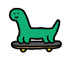 Ride Go Sticker by Joguman Studio