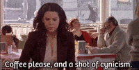 gilmore girls shot of cynicism GIF