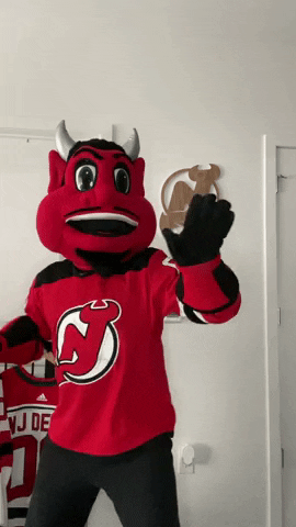 New Jersey Devils Mascot GIF by NJ Devil