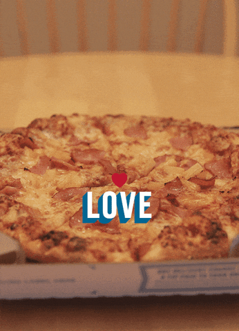 Love At First Sight Hearts GIF by Domino's Pizza