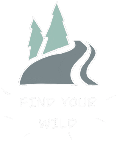 Find Your Wild Sticker by Alpine Princess