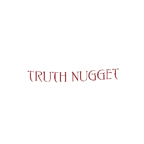 Truth Nugget Sticker by Luminelle Recordings