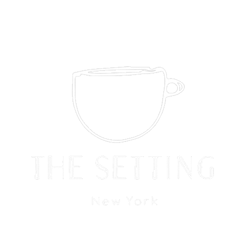 The Setting Coffee Sticker by edelapaz