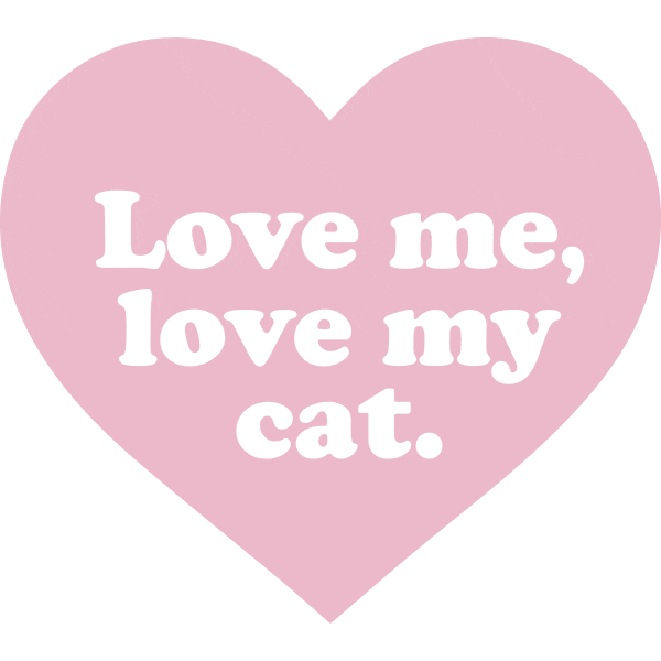 Girls and Their Cats Sticker