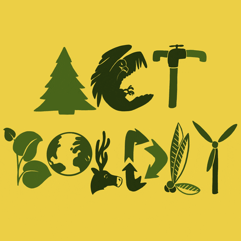 Be Bold Climate Change GIF by Creative Courage