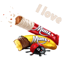 Chocolate Love Sticker by Munz