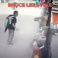 bruce lee fight GIF by Gifs Lab