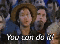 you can do it cheering GIF you can do it cheering GIF