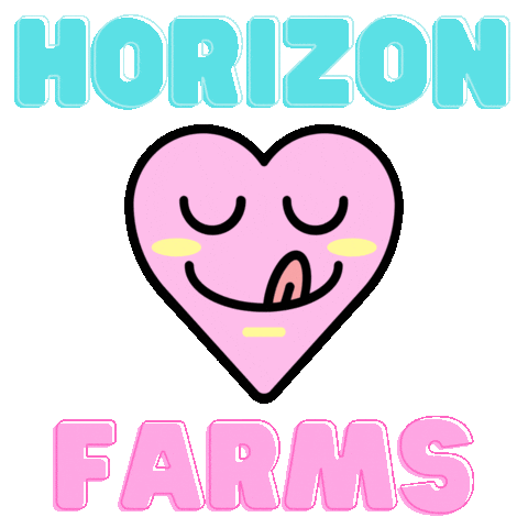 Heart Sticker by horizon farms
