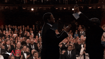 Denzel Washington Hug GIF by American Film Institute
