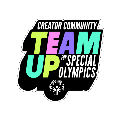 Teamup Sticker by Special Olympics
