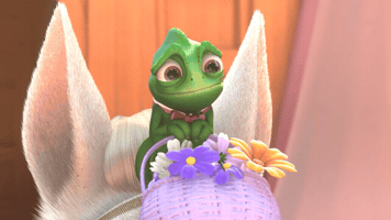 Rapunzel Pascal GIF by Disney