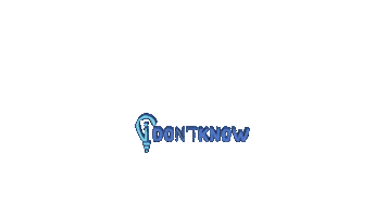IDontKnow.app Sticker