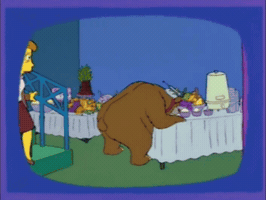 Wild Bear GIF by The Simpsons