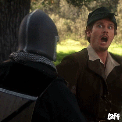 Robin Hood Fight GIF by Laff