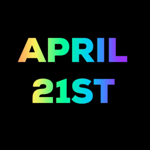 april 21 GIF by priya - Find & Share on GIPHY