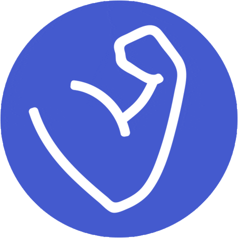 Muscular Dystrophy Flex Sticker