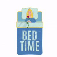 Sleepy Good Night GIF by Animanias