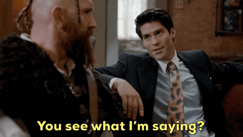 Understand You See What I Mean GIF by CBS - Find & Share on GIPHY