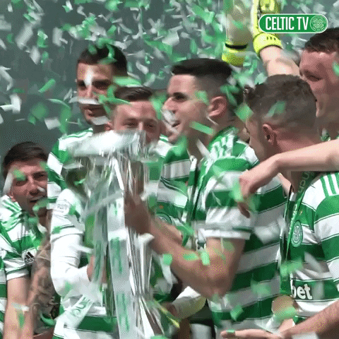 Celebrate Celtic Fc GIF by Celtic Football Club