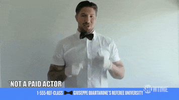 bow tie smile GIF by SHOWTIME Sports