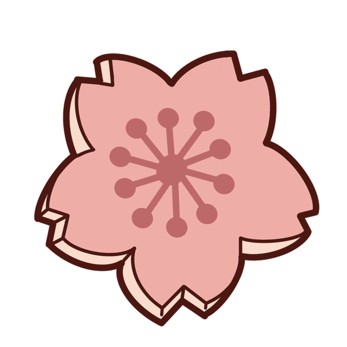 Food Pink Sticker