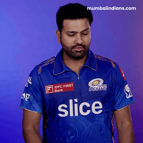 Rohit Sharma Cricket GIF by Mumbai Indians