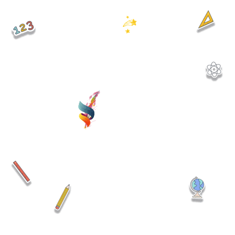 Okula Renk Kat Sticker