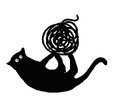 Black Cat Sticker