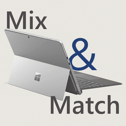 Mix And Match Work GIF by Microsoft Surface